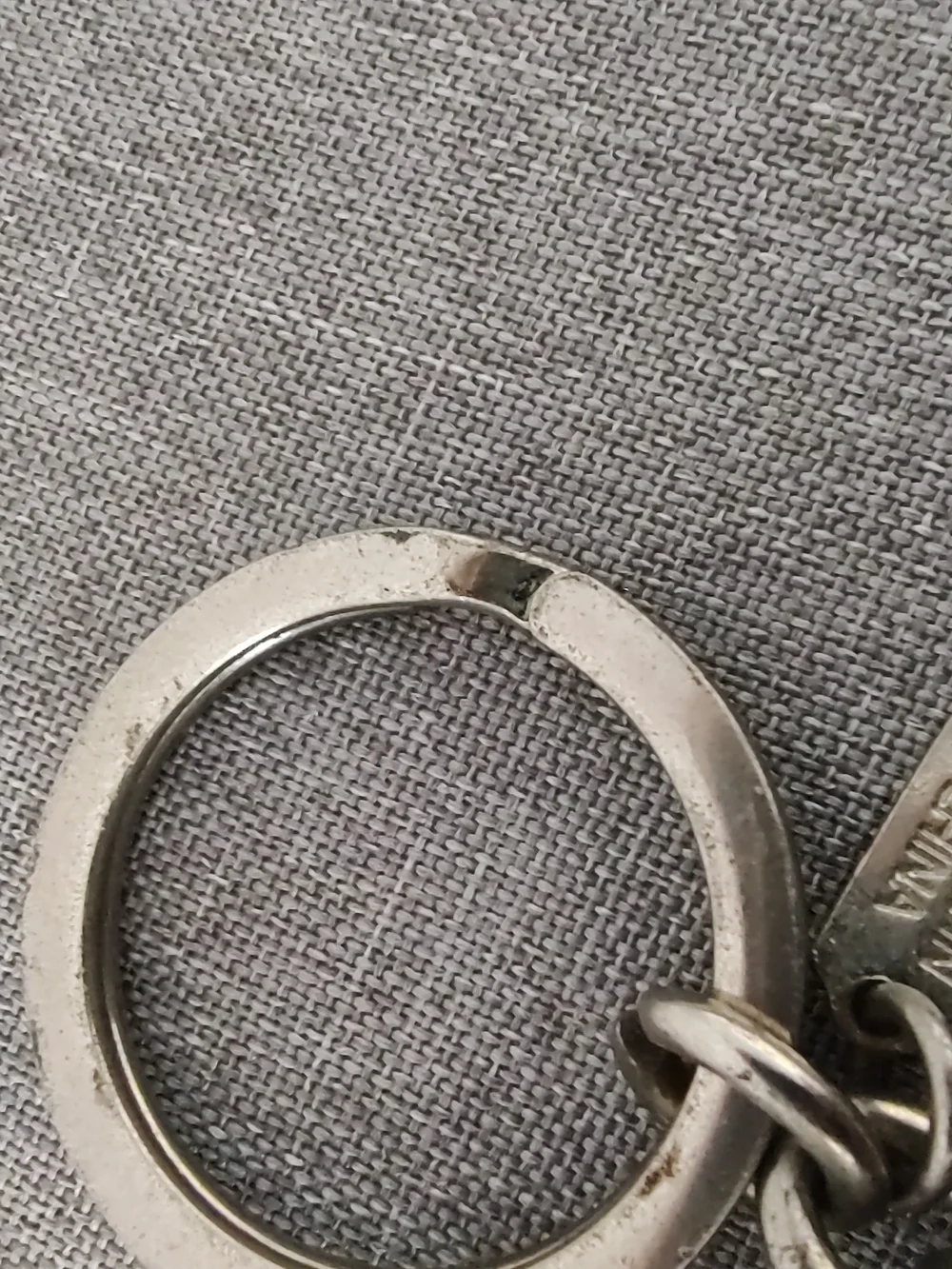 Coach vintage enamel handbag keychain charm EUC